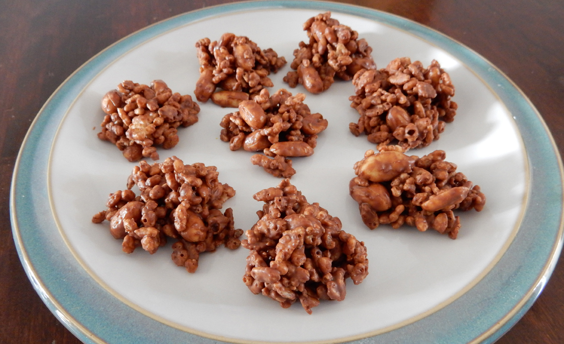 Rice Krispies Peanut Clusters